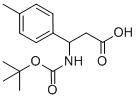 CAS 登录号：284493-60-3， 3-N-叔丁氧羰基-3-(4-甲基苯基)丙酸