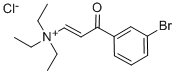 CAS#: 284493-93-2, 3-(3-Bromophenyl)-N,N,N-Triethyl-3-Oxoprop-1-En-1-Aminium Chloride
