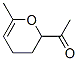 CAS 登录号：28450-02-4， 1-(3,4-二氢-6-甲基-2H-吡喃-2-基)-乙酮