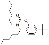 CAS#: 28460-14-2, N,N-Dihexylcarbamic Acid 3-Tert-Butylphenyl Ester