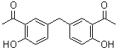 CAS 登录号：28467-22-3， 1,1'-[亚甲基二(6-羟基-3,1-亚苯基)]二乙酮