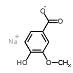 CAS#: 28508-48-7, Sodium 4-Hydroxy-3-Methoxybenzoate