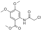CAS 登录号：285138-76-3， 2-[(2-氯乙酰基)氨基]-4,5-二甲氧基苯甲酸甲酯