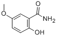 CAS 登录号：28534-37-4， 2-羟基-5-甲氧基-苯甲酰胺