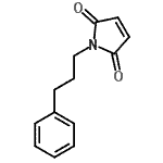 CAS 登录号：28537-62-4， 1-(3-苯基丙基)-1H-吡咯-2,5-二酮