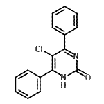 CAS#: 28567-83-1, 5-Chloro-4,6-Diphenyl-2(1H)-Pyrimidinone