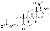 CAS#: 2857-83-2, 5alpha,6alpha-Epoxy-3beta,17-Dihydroxy-16alpha-Methylpregnan-20-One 3-Acetate