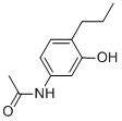 CAS 登录号：28583-72-4， N-(3-羟基-4-丙基苯基)-乙酰胺