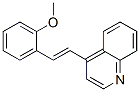 CAS#: 2859-57-6, Methyl 2-(2-(4-Quinolinyl)Vinyl)Phenyl Ether