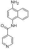 CAS 登录号：285984-54-5， N-(4-氨基-1-萘基)-4-吡啶甲酰胺