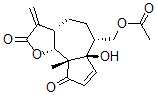 CAS#: 28625-29-8, (3aS)-6alpha-[(Acetyloxy)Methyl]-2,3,3abeta,4,5,6,6a,9,9a,9bbeta-Decahydro-6abeta-Hydroxy-9aalpha-Methyl-3-Methyleneazuleno[4,5-b]Furan-2,9-Dione