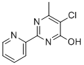 CAS 登录号：286430-67-9， 5-氯-6-甲基-2-(2-吡啶基)嘧啶-4-醇