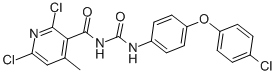 CAS#: 286430-85-1, N-[4-(4-Chlorophenoxy)Phenyl]-N'-[(2,6-Dichloro-4-Methyl-3-Pyridyl)Carbonyl]Urea