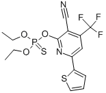 CAS#: 286435-85-6, 2-[(Diethoxyphosphorothioyl)Oxy]-6-(2-Thienyl)-4-(Trifluoromethyl)Nicotinonitrile