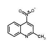 CAS#: 28673-36-1, 2-Methyl-4-Nitroquinoline