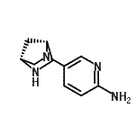 CAS#: 286943-95-1, 5-[(1R,4R)-2,5-Diazabicyclo[2.2.1]Hept-2-Yl]-2-Pyridinamine