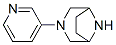 CAS 登录号：286944-38-5， 3-(3-吡啶基)-3,8-二氮杂双环[3.2.1]辛烷