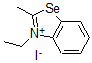 CAS 登录号：2870-37-3， 2-甲基-3-乙基苯并硒唑-3-鎓碘化物