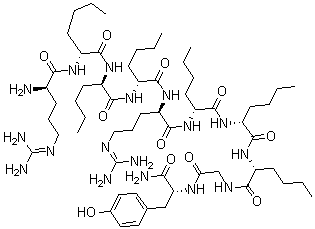 CAS#: 287096-87-1, D-Arginyl-D-norleucyl-D-norleucyl-D-norleucyl-D-arginyl-D-norleucyl-D-norleucyl-D-norleucylglycyl-D-Tyrosinamide