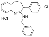 CAS#: 28717-88-6, 4,5-Dihydro-2-(Benzylamino)-3-(4-Chlorophenyl)-3H-1-Benzazepine Monohydrochloride