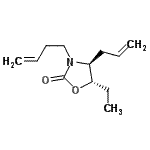 CAS#: 287184-96-7, (4S,5S)-4-Allyl-3-(3-Buten-1-Yl)-5-Ethyl-1,3-Oxazolidin-2-One
