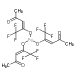 CAS 登录号：28736-69-8， 铁(3+)三[(2E)-1,1,1-三氟-4-氧代-2-戊烯-2-醇]