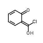 CAS 登录号：287492-08-4， (6Z)-6-[氯(羟基)亚甲基]-2,4-环己二烯-1-酮