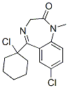 CAS#: 28781-62-6, 7-Chloro-5-(1-Chlorocyclohexyl)-1,3-Dihydro-1-Methyl-2H-1,4-Benzodiazepin-2-One