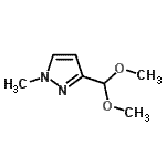 CAS#: 287917-82-2, 3-(Dimethoxymethyl)-1-Methyl-1H-Pyrazole