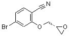 CAS 登录号：288067-41-4， 4-溴-2-[(2R)-2-环氧乙烷基甲氧基]苯甲腈