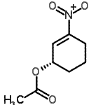 CAS 登录号：288096-77-5， (1S)-3-硝基-2-环己烯-1-基乙酸酯