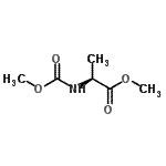 CAS 登录号：28819-00-3， 甲基N-(甲氧羰基)-L-丙氨酸酯