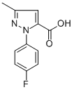 CAS#: 288251-65-0, 1-(4-Fluorophenyl)-3-Methyl-1H-Pyrazole-5-Carboxylic Acid