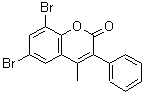 CAS#: 288399-85-9, 6,8-Dibromo-4-Methyl-3-Phenyl-2H-Chromen-2-One
