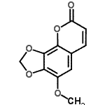 CAS#: 28843-40-5, 4-Methoxy-8H-[1,3]Dioxolo[4,5-h]Chromen-8-One