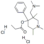 CAS#: 28866-32-2, [5-(Dimethylaminomethyl)-1,2,5-Trimethyl-4-Phenyl-4-Piperidyl] Propanoate Dihydrochloride