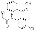 CAS 登录号：2888-63-3， (E)-2-氯-N-[4-氯-2-[(羟基亚胺)苯基甲基]苯基]乙酰胺