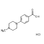 CAS#: 289044-60-6, 4-(4-Methylpiperazin-1-Yl)Benzoic Acid Hydrochloride