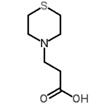 CAS 登录号：28921-64-4， 3-(4-硫代吗啉基)丙酸