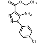 CAS#: 28924-62-1, Ethyl 5-Amino-1-(4-Chlorophenyl)-1H-1,2,3-Triazole-4-Carboxylate