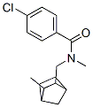 CAS#: 28939-38-0, 4-Chloro-N-Methyl-N-[(3-Methyl-2-Norbornyl)Methyl]Benzamide