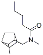 CAS 登录号：28939-61-9， N-甲基-N-[(3-甲基-2-降冰片基)甲基]戊酰胺