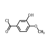 CAS#: 289896-68-0, 3-Hydroxy-4-Methoxybenzoyl Chloride