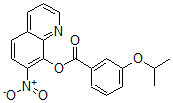 CAS 登录号：29002-43-5， 7-硝基-8-喹啉基 3-异丙氧基苯甲酸酯