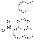 CAS 登录号：29007-00-9， 7-硝基-8-喹啉基间甲苯甲酸酯