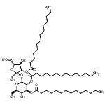 CAS#: 29063-61-4, 3-O-Tetradecanoyl-beta-D-Fructofuranosyl 2,3-Di-O-Tetradecanoyl-alpha-D-Glucopyranoside