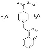 CAS#: 29140-61-2, 4-(1-Naphthylmethyl)-1-Piperazinecarbodithioic Acid Sodium Salt Dihydrate