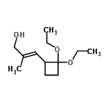 CAS#: 291537-74-1, (2E)-3-(2,2-Diethoxycyclobutyl)-2-Methyl-2-Propen-1-Ol