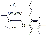 CAS 登录号：2917-94-4， 2-[2-[2-[4-(1,1,3,3-四甲基丁基)苯氧基]乙氧基]乙氧基]-乙烷磺酸钠盐(1:1)