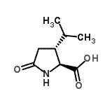 CAS 登录号：291763-93-4， (3R)-3-异丙基-5-氧代-L-脯氨酸
